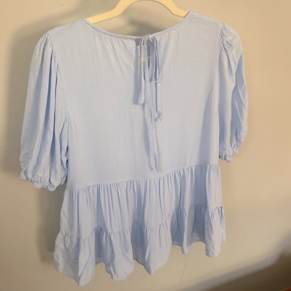 Blue Babydoll Top Primark 8 - Picture 4 of 4